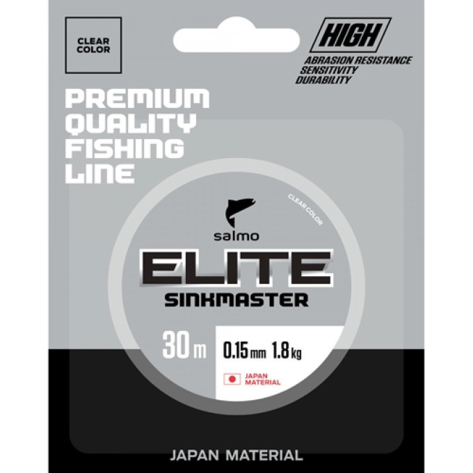 Леска монофильная зимняя SALMO Elite Sinkmaster 030/022 4511-022